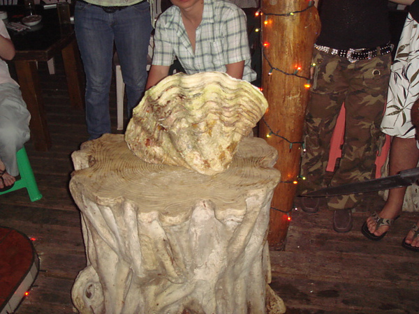 帛琉有名的大干貝