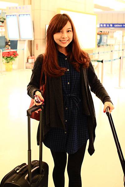 第一次午夜在機場，準備出發!