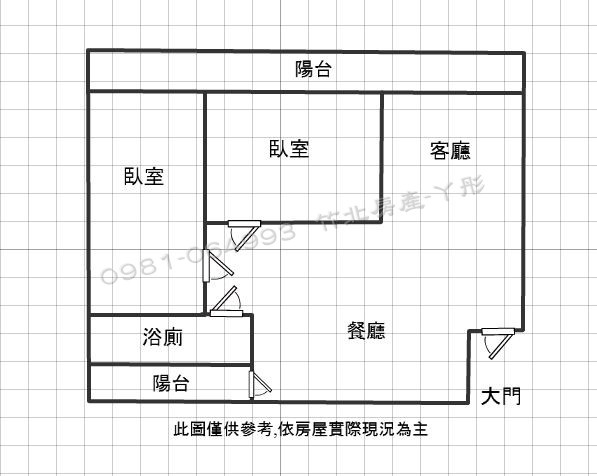 竹北【高鐵特區】富宇-水怡園 甜蜜首購(格局圖)