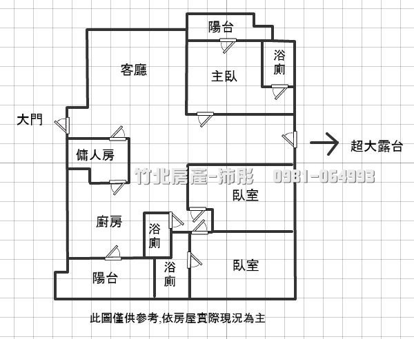 竹北高鐵【縣治二期】喜來登。經典達文西4房”超大”露台戶