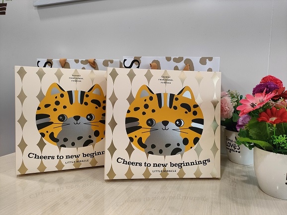 【山木島】虎哩快樂彌月禮盒～～以石虎斑點形象的手工餅乾，是最