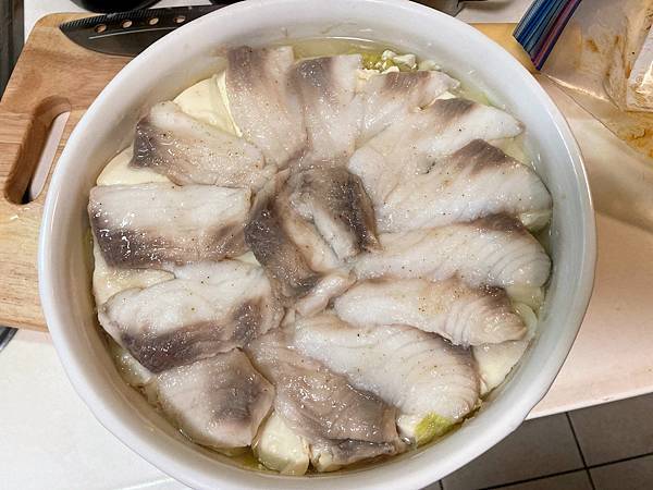 清蒸魚片豆腐