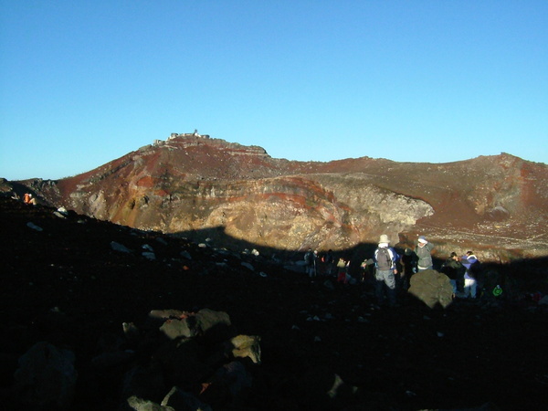 火山口