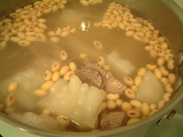 20100531苦瓜黃豆排骨湯008