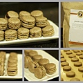 chocolate macarons using pecan meal