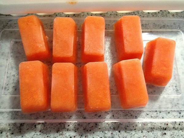 紅蘿蔔冰磚
