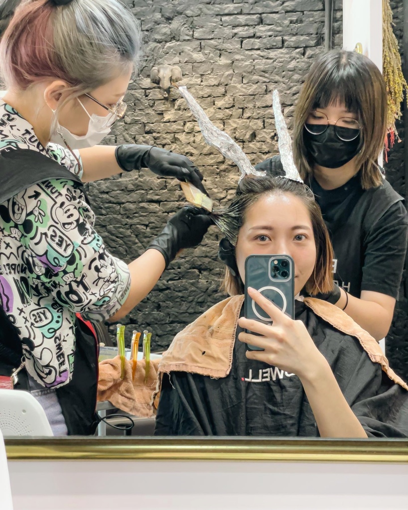 台北 士林區 Bravo Hair salon 外淺內深 染髮 42.jpeg