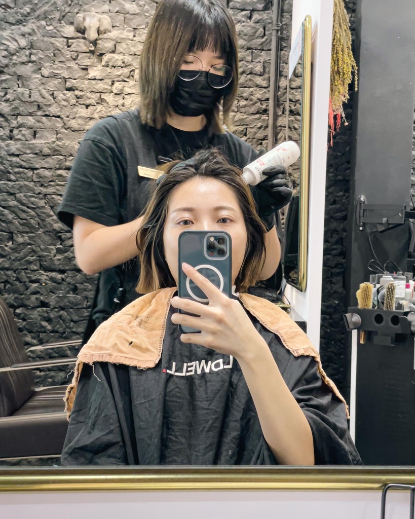 台北 士林區 Bravo Hair salon 外淺內深 染髮 39.jpeg