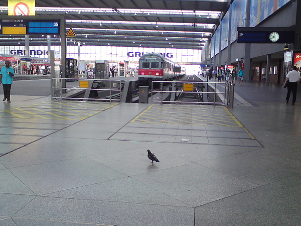 慕尼黑車站月台