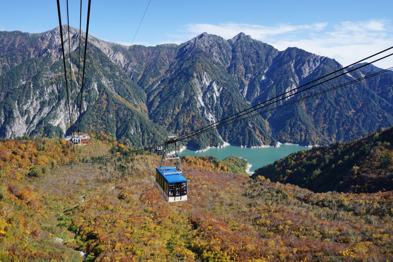 富山 立山黑部紅葉 三 室堂 大觀峰 黑部平纜車上的紅葉絕景 雪花台湾
