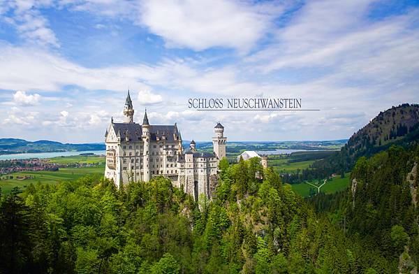 德國 真實版迪士尼新天鵝堡(Neuschwanstein Castle) 加米施小鎮 吃道地"德式風味豬腳" ★目目愛旅行★