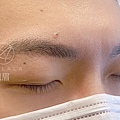 Annlala Beauty 仿真飄眉 男士飄眉 兩年留色 補色後 (2).JPG