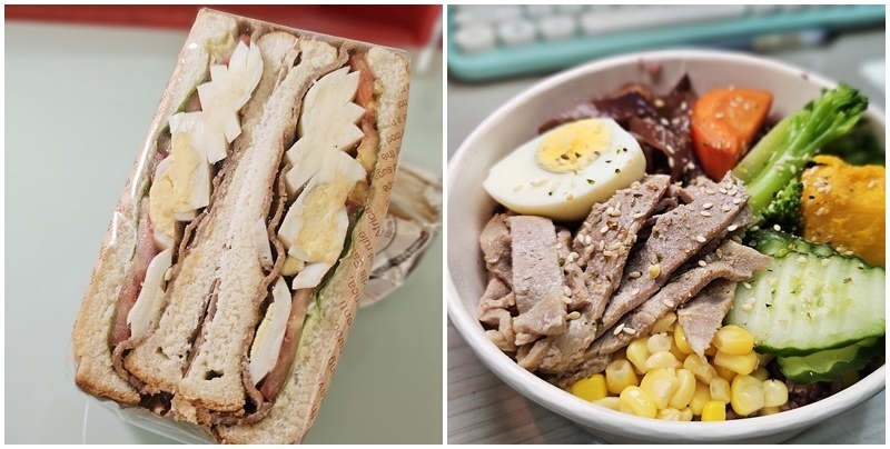 新營美食 食滋吾胃｜市府裡的輕食小天地，三明治與餐盒都能滿