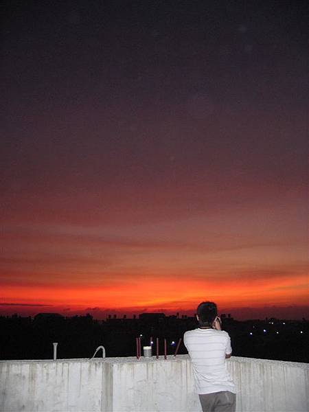 1104秀水家中頂樓夕陽