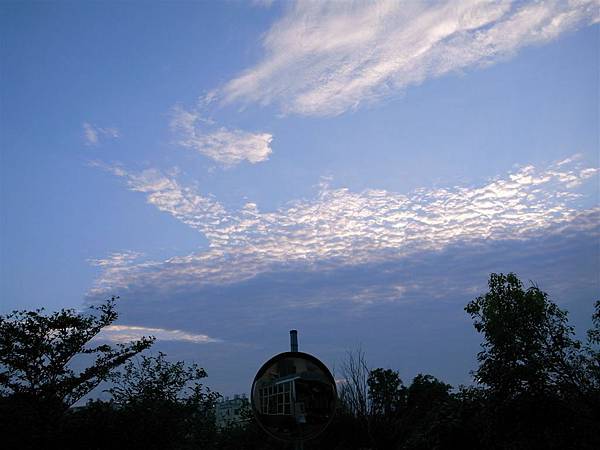 960518回到家時拍的雲