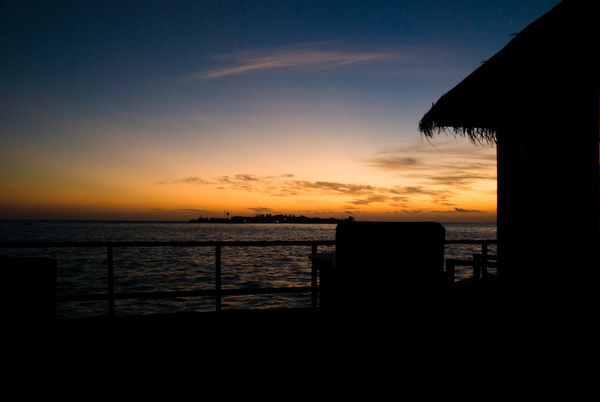 Sunrise in Anantara Maldives