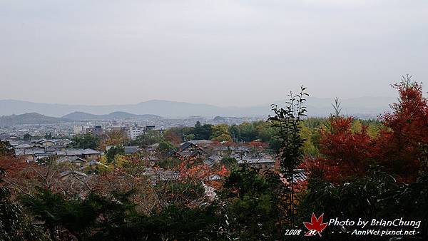 常寂光寺 展望台