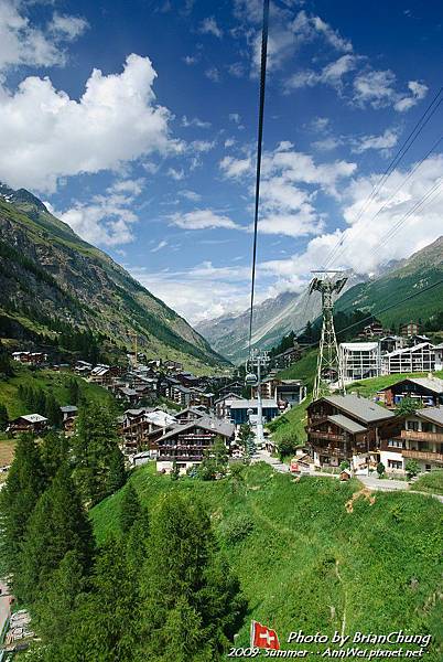 Zermatt (from cable car to Furi)