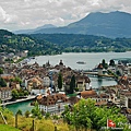 View of Luzern from Gütsch 
