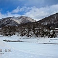 停車場這邊望像庄川