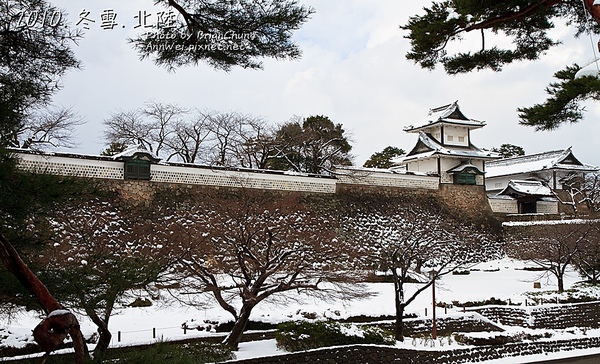 眺望石川門