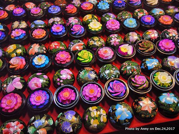 清邁夜市 花朵香皂19