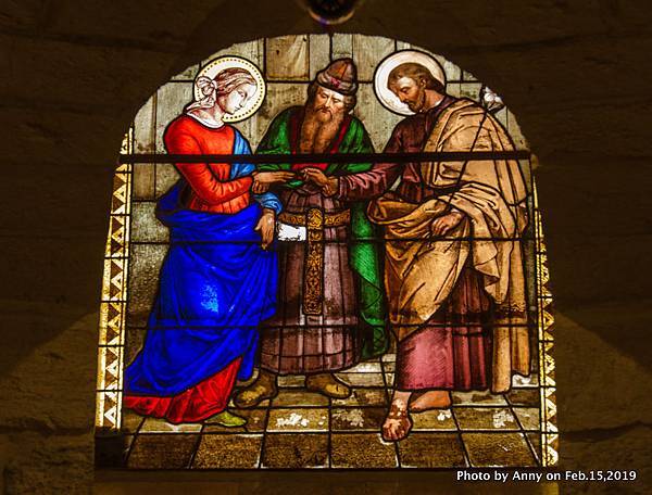 Nazareth 聖約瑟教堂彩繪玻璃