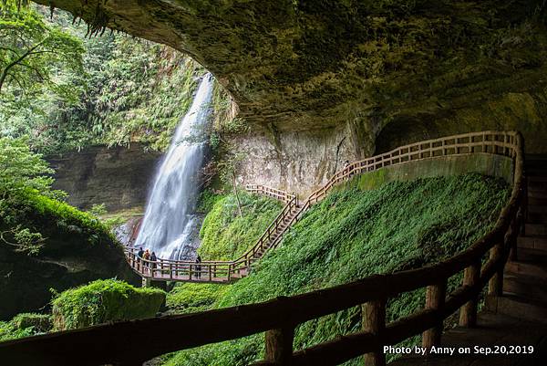 松瀧岩瀑布 松瀧岩 杉林溪