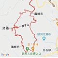 跑馬古道＋鵲子山軌跡圖