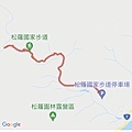 松羅步道軌跡圖