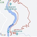 內洞國家森林遊樂區軌跡圖