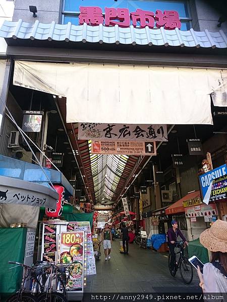 《日本京阪》20170901 · 第二天黑門市場。心齋橋道頓