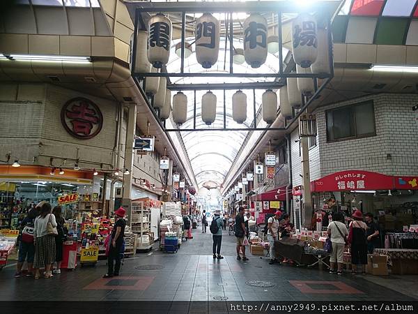 《日本京阪》20170901 · 第二天黑門市場。心齋橋道頓