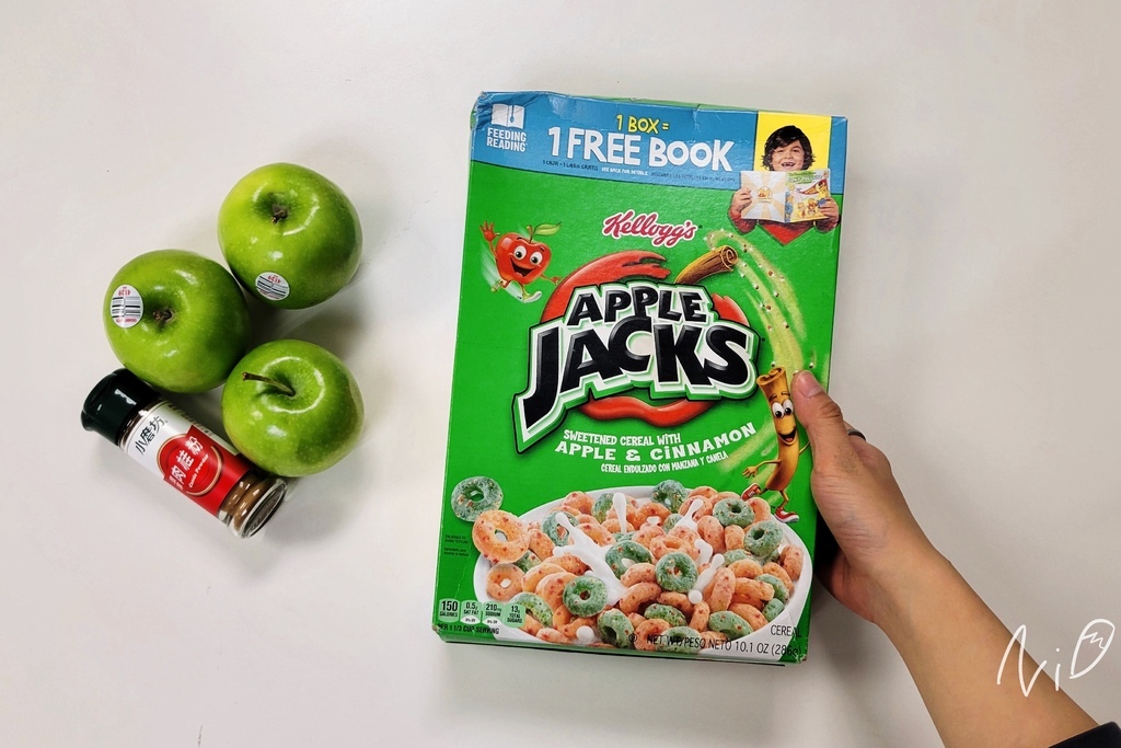 [食記。麥片]Kellogg's家樂氏【Apple Jack