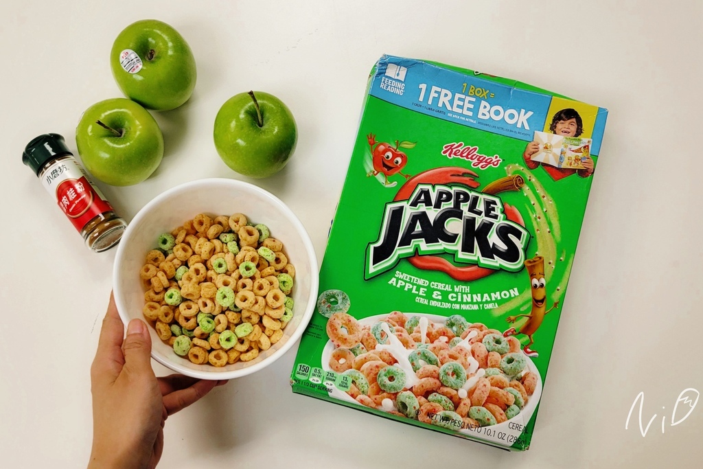 [食記。麥片]Kellogg's家樂氏【Apple Jack