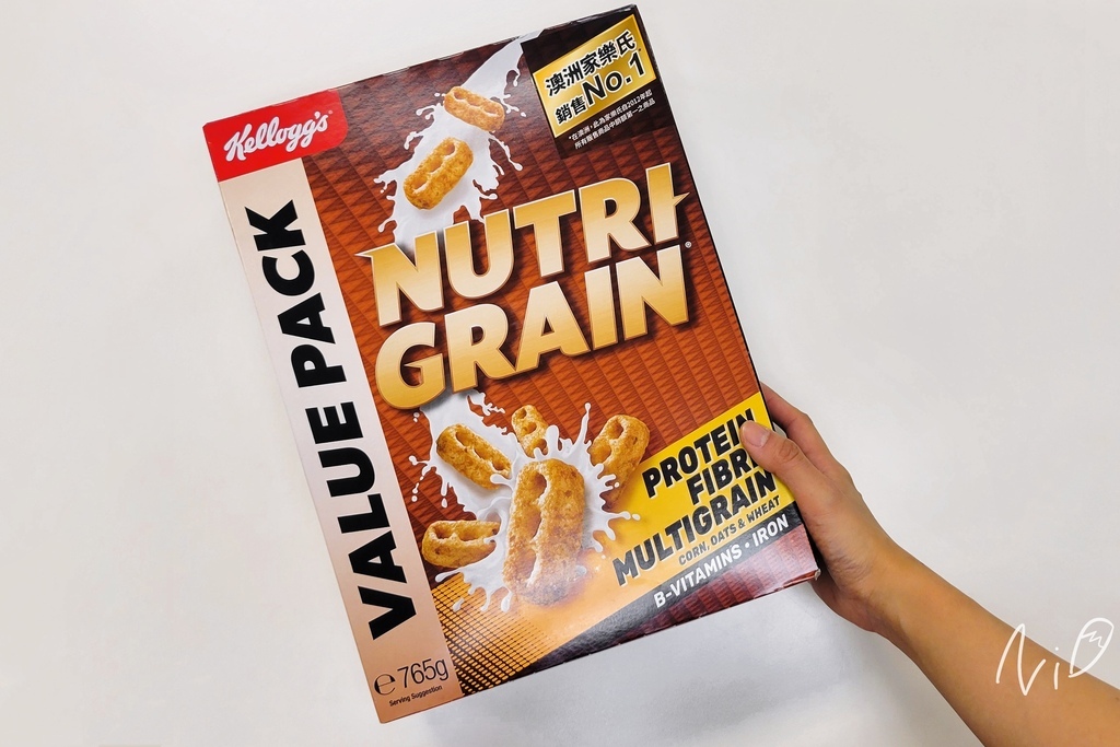 202401 ]澳洲Kellogg's家樂氏【NUTRI-GRAIN®】蛋白穀物早餐脆片