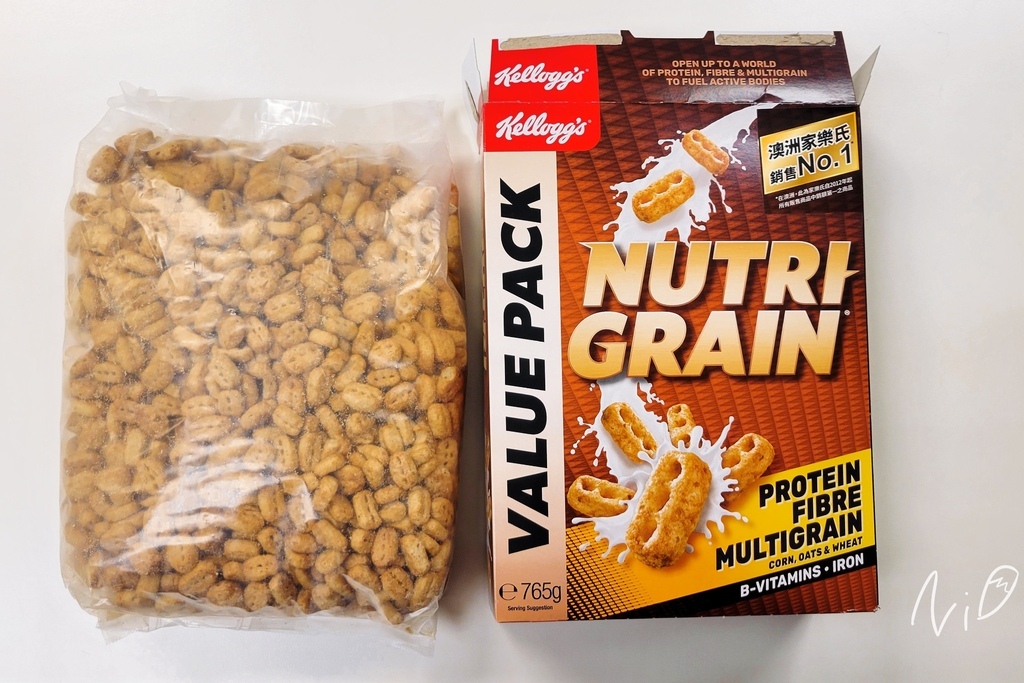 202401 ]澳洲Kellogg's家樂氏【NUTRI-GRAIN®】蛋白穀物早餐脆片