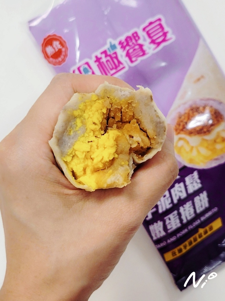 202409 7-ELEVEN【網極饗宴】芋泥肉鬆嫩蛋捲餅