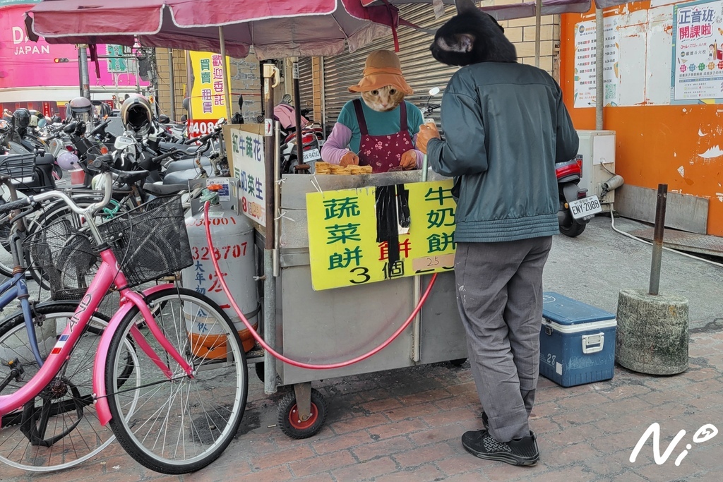 202502 雲林斗六 無名車輪餅