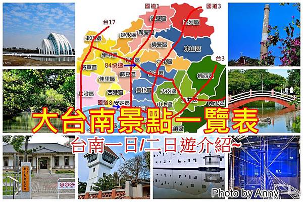 台南景點一覽表