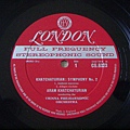 london wide band grooved label