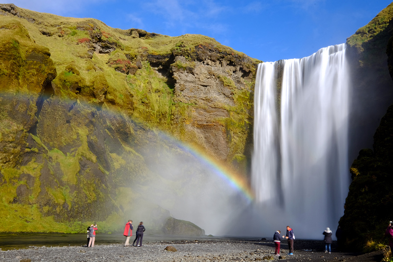 冰島】彩虹瀑布Skogafoss：斯科加爾瀑布《白日夢冒險王》場景好驚艷@ 波比看世界:: 痞客邦::