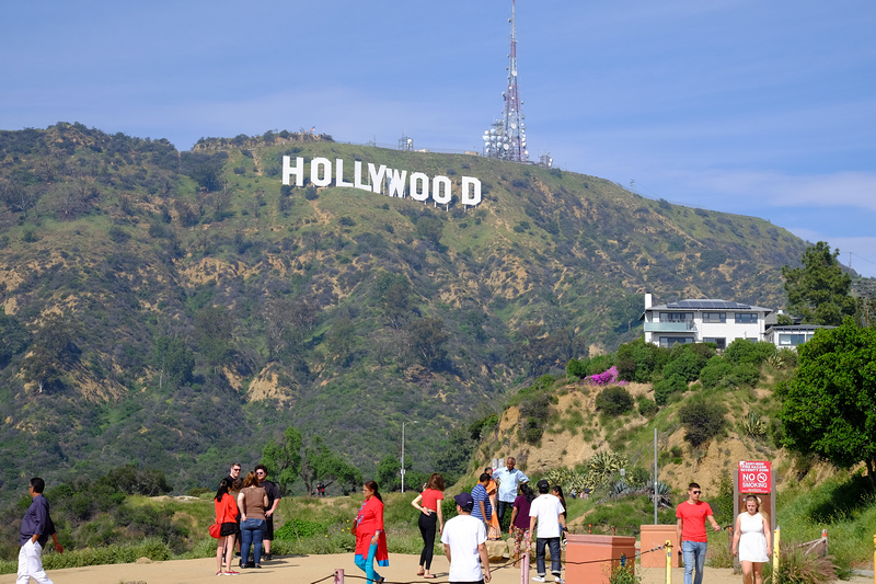 洛杉磯 好萊塢標誌hollywood Sign 最佳拍照地點 開車族秒到 Lake Hollywood Park 波比看世界 痞客邦