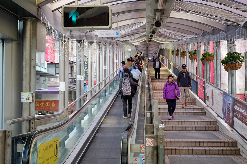 中環半山扶手電梯  香港旅游專線