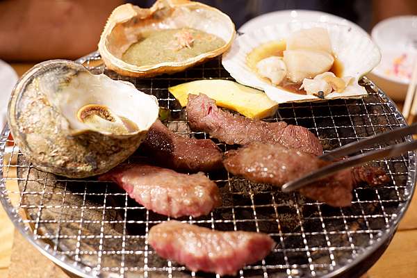 大阪美食 海千山千番長gems難波店 驚艷和牛燒肉 澎拜海鮮超厲害 波比看世界 痞客邦