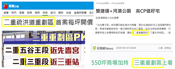 三重重劃區 三重段 亞昕昕悅灣 三重仁義重劃區 仁信段 我的巡田水週記 痞客邦