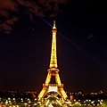 Eiffel Tower at night