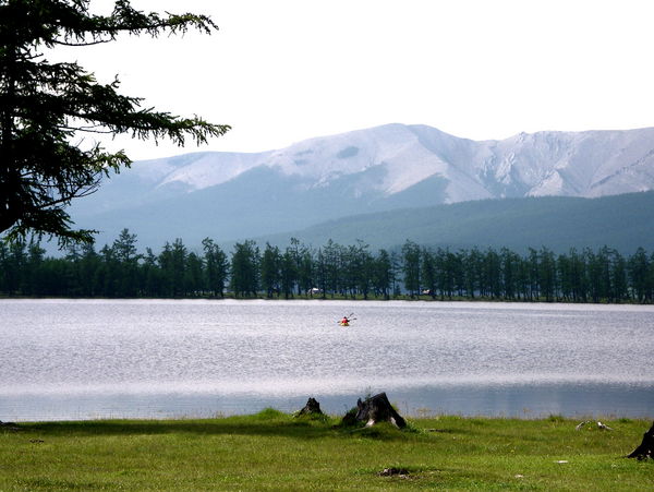 湖光山色