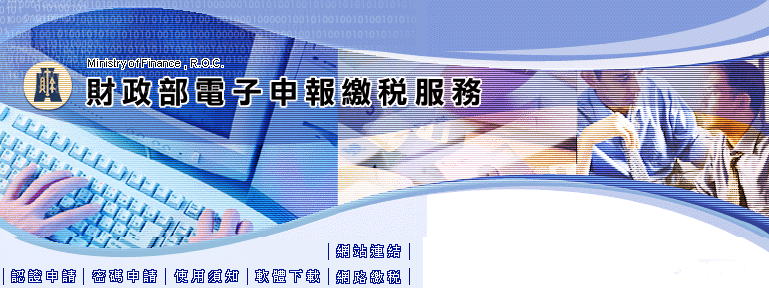 財政部電子申報繳稅服務 財政部電子申報繳稅服務
