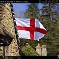 The flag of England